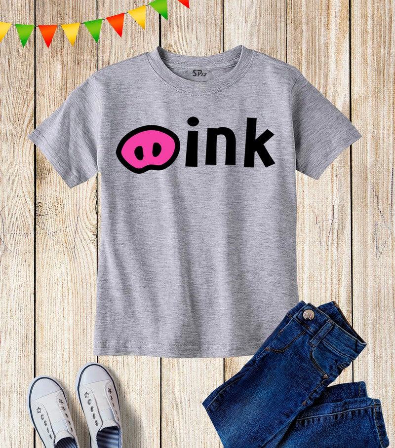 Oink Kids T Shirt