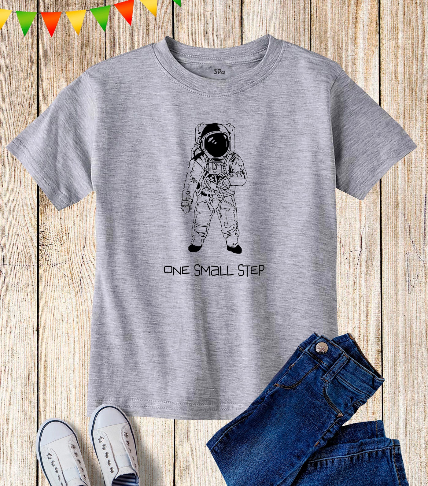 One's Small Step Kids T Shirt