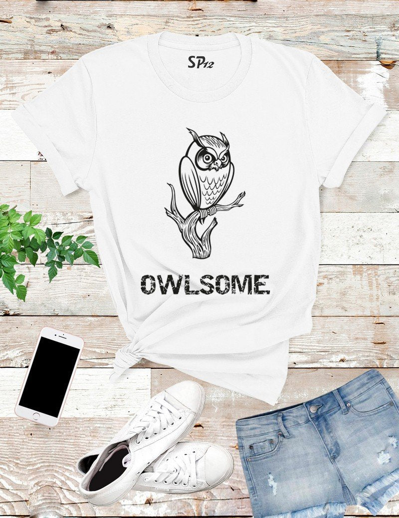Owlsome Funny T Shirt