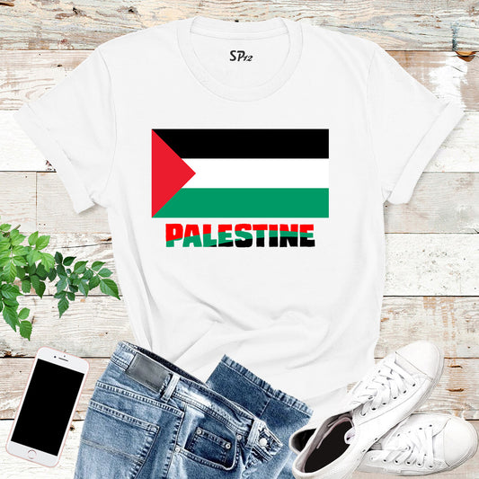 Palestine Flag T Shirt