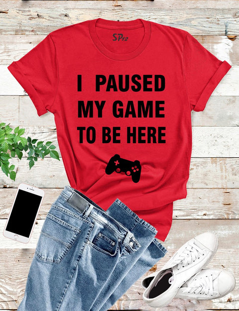 Paused Game T Shirt