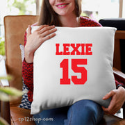 Personalise Sports Cushion Cover