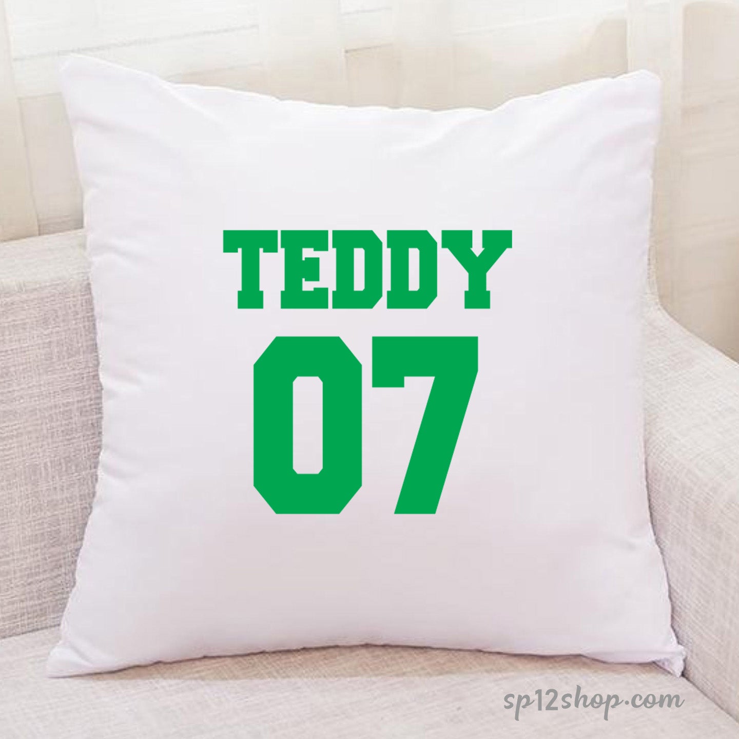 Personalise Sports Cushion Cover