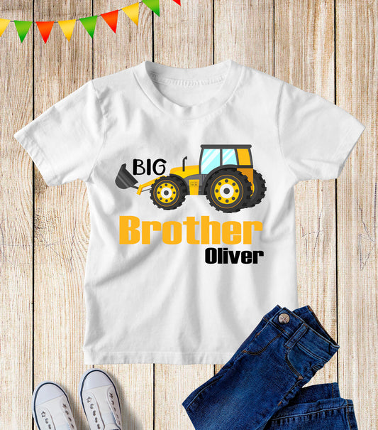 Personalised Big Brother Gift Kids T Shirts