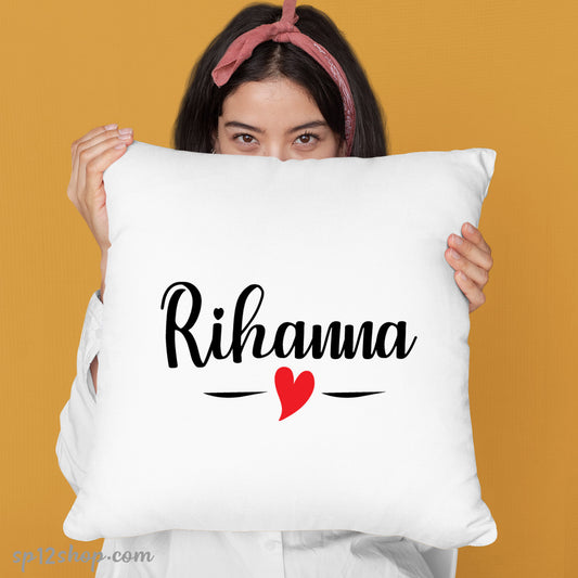 Personalised Cushion Cover With Name