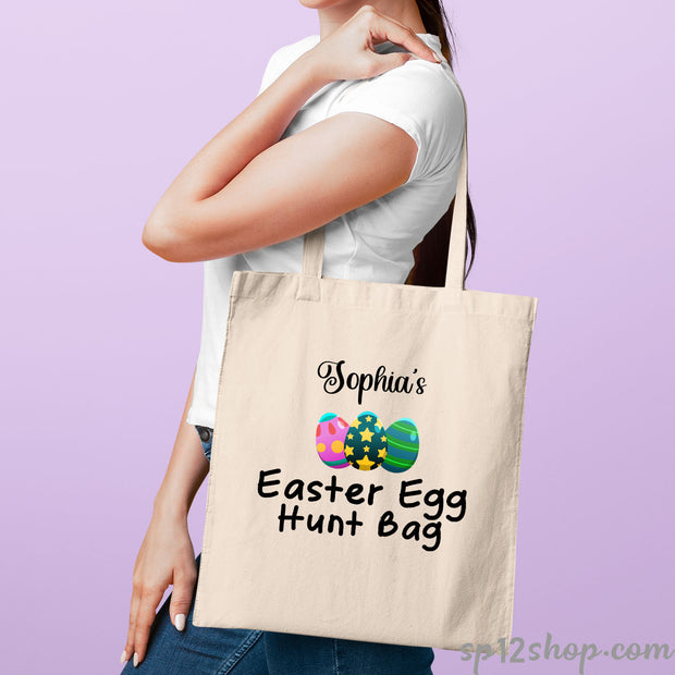 Personalised Easter Egg Hunt Bag