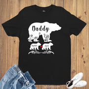 Personalised Father's Day t Shirt Daddy Grandpa Tees