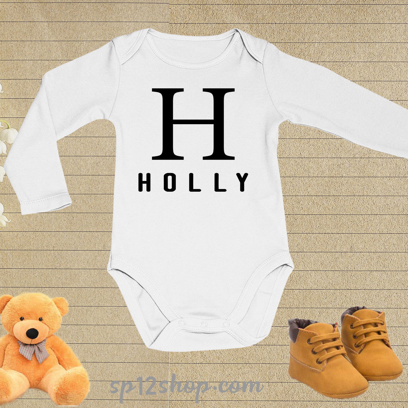 Personalised Initial Baby Clothes