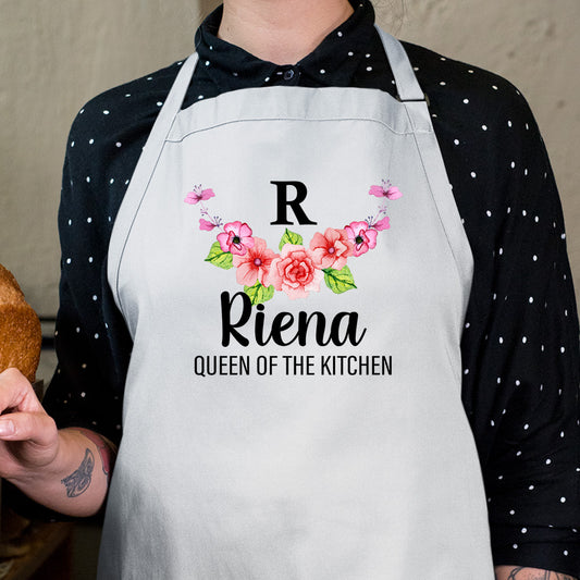 Personalised Kitchen Apron With Name