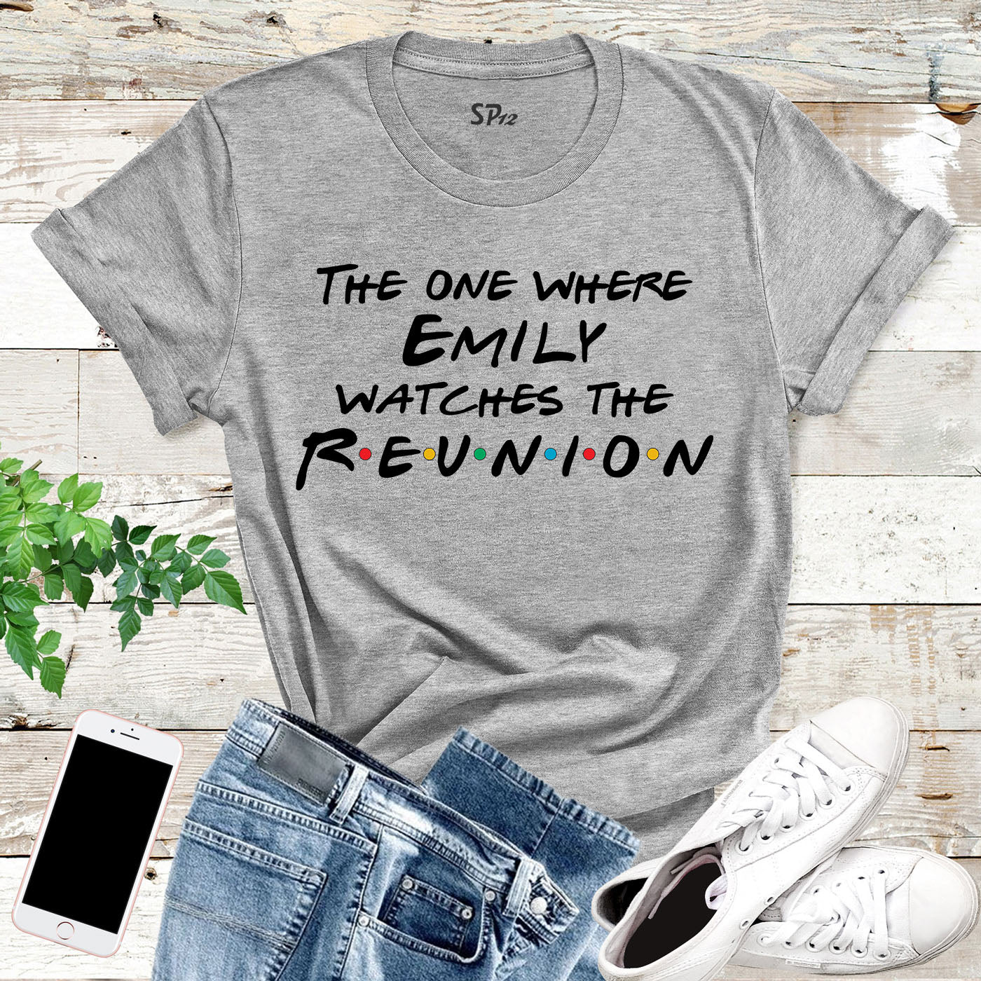 Personalised Reunion T Shirt