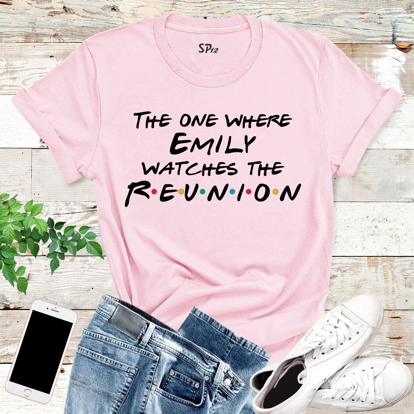 Personalised Reunion T Shirt