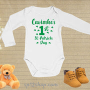 Personalised St Patrick's Day Baby Bodysuit