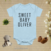Personalised Sweet Baby Bodysuit