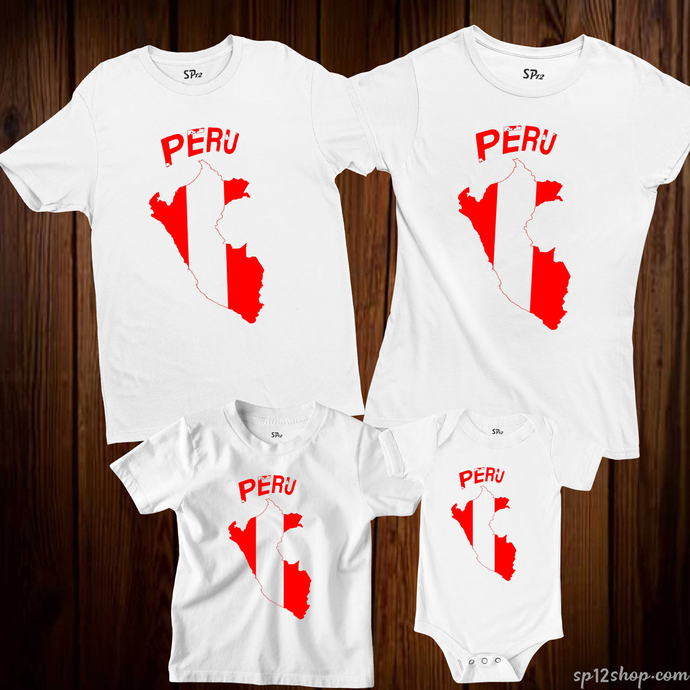 Peru Flag T Shirt Olympics FIFA World Cup Country Flag Tee Shirt