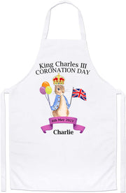 Custom King Charles III Coronation Day 6th May 2023 Charlie Apron