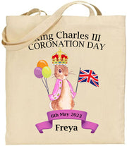 Coronation T Shirt King Charles III Day 6th May 2023 Tote Bag