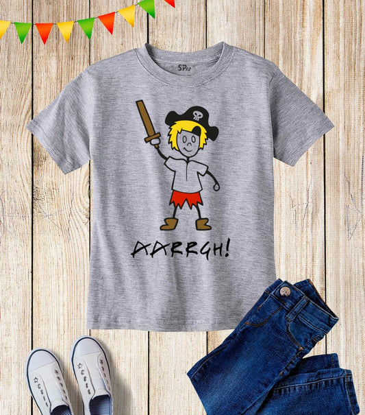 Pirate Boy Kids T Shirt
