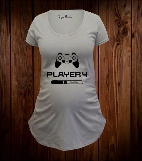 Player 4 Loading Maternity T Shirt