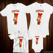 Portugal Flag T Shirt Olympics FIFA World Cup Country Flag Tee Shirt