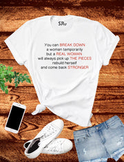 Powerful Women Quotes T Shirt