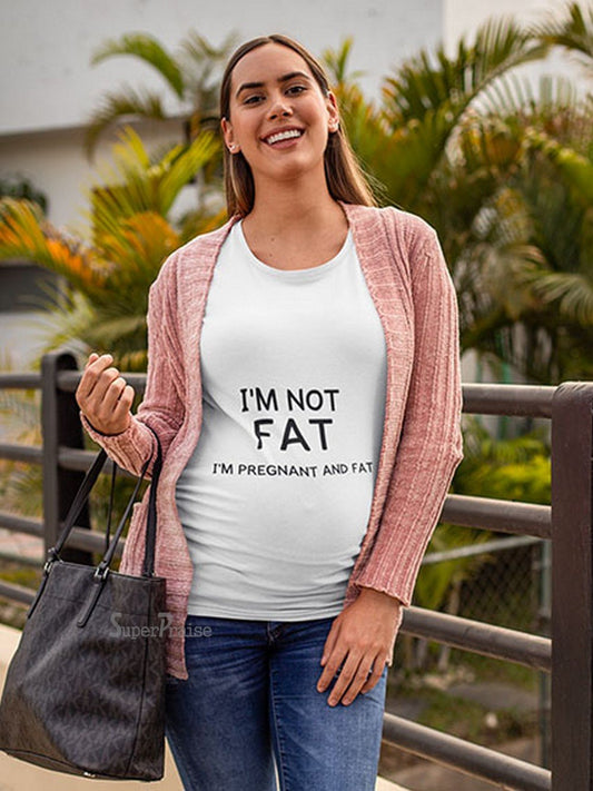 Pregnancy Funny Slogan Maternity T Shirt