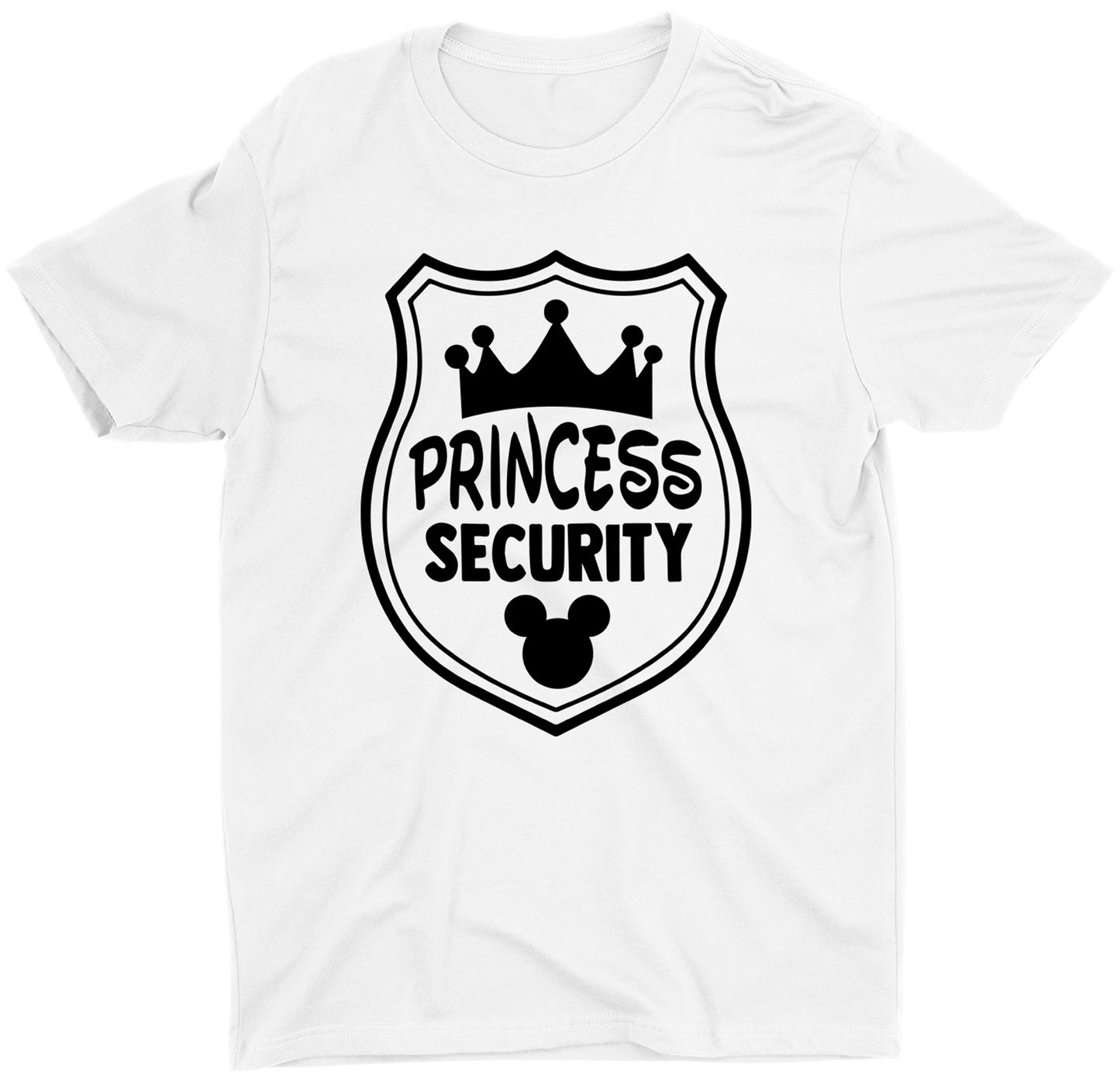 Custom Princess Security Soft Cotton Men's Disney Daddy T-Shirt