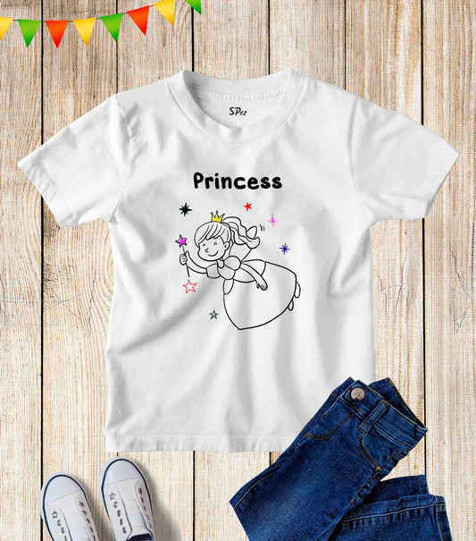 Princess Funny Gift Kids t Shirt
