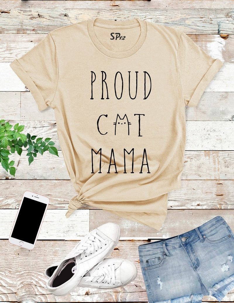 Proud Cat Mama T Shirt