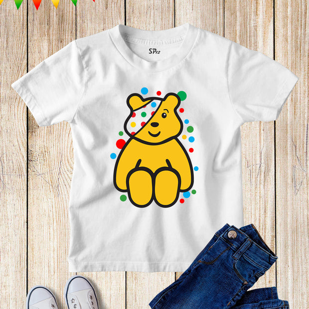 Pudsey Bear Children In Need T Shirt
