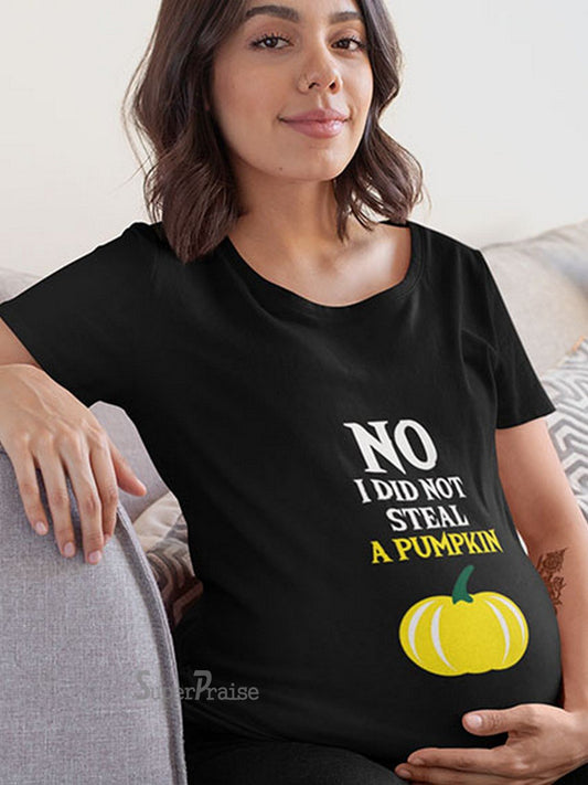 Pumpkin Maternity Pregnancy T Shirts