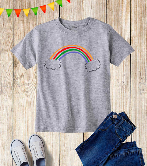 Rainbow Funny Kids T Shirt