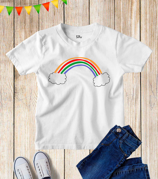 Rainbow Funny Gift Kids T Shirt