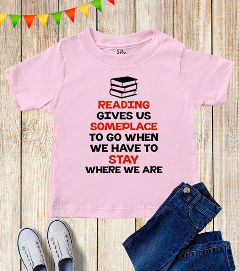 Reading Kids T Shirt