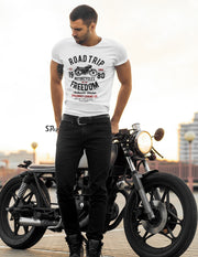 Roadtrip Motorcycles Freedom T Shirt