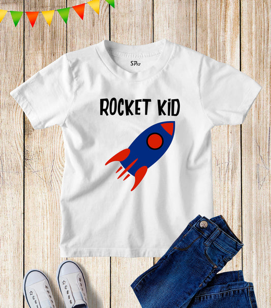 Rocket Kid Funny Gift T Shirt Tee