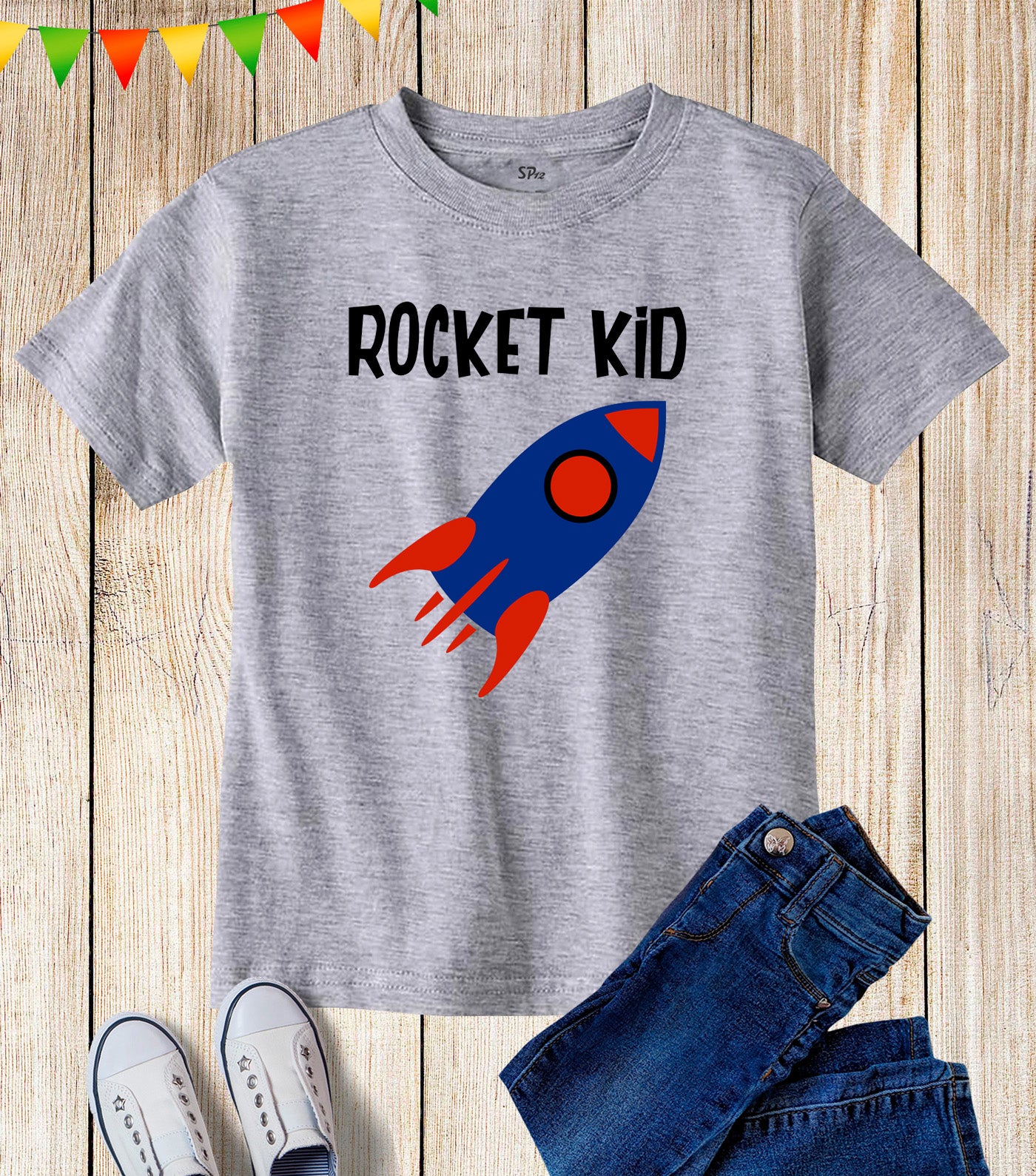Rocket Kid Funny Gift T Shirt Tee