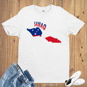 Samao Flag T Shirt Olympics FIFA World Cup Country Flag Tee Shirt
