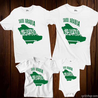 Saudi Arabia Flag T Shirt Olympics FIFA World Cup Country Flag Tee Shirt