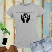 Save the Planet Awareness Women T Shirt