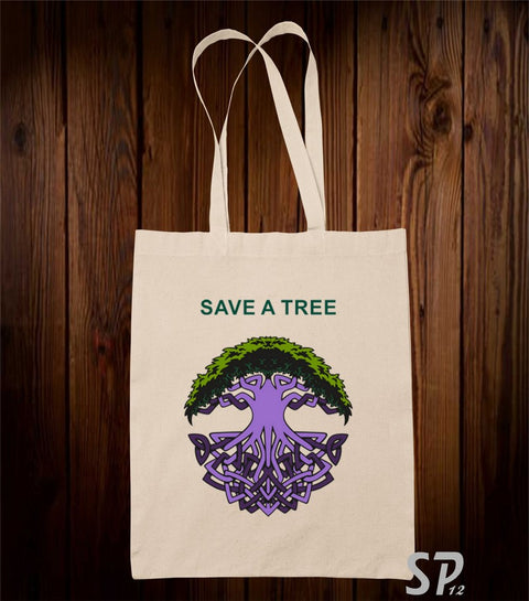 Save Tree Tote Bag