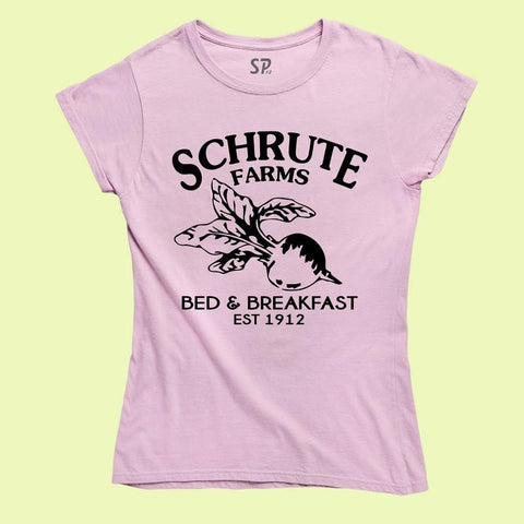 Schrute Farms Shirt The Office Funny T-Shirt Dwight Dundee bed and breakfast est 1912
