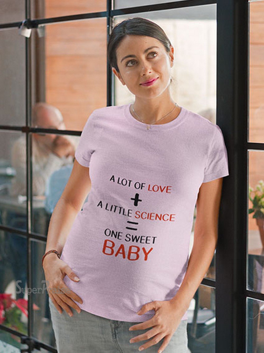 Science Equal To Sweet Baby Maternity T Shirt