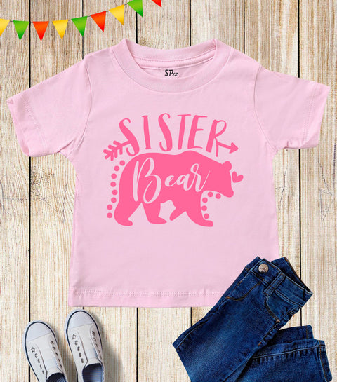 Sister Bear Kids T Shirt