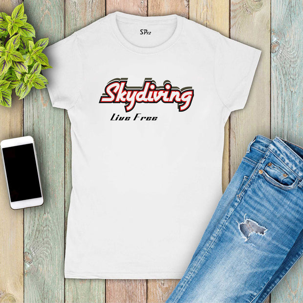 Skydiving Sports Women T Shirts