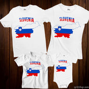 Slovenia Flag T Shirt Olympics FIFA World Cup Country Flag Tee Shirt