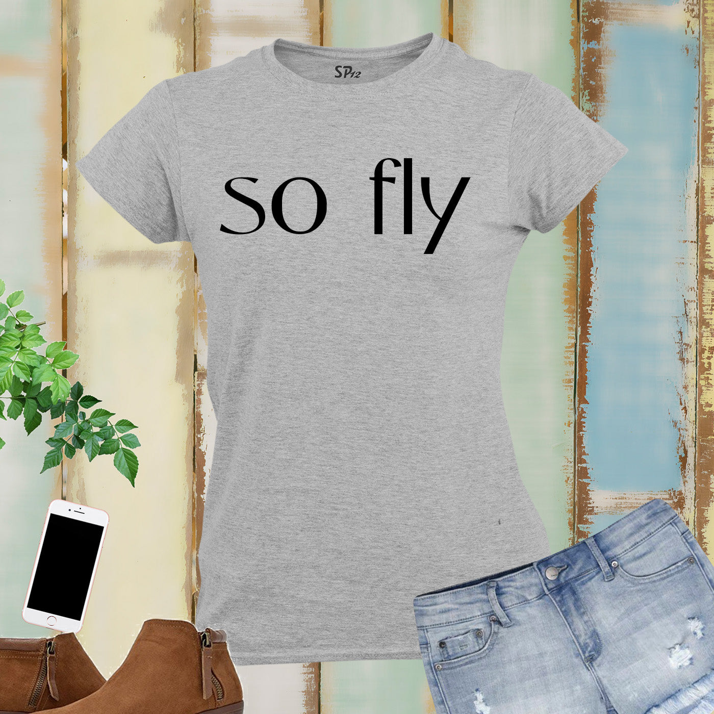 So Fly Gym Fitness Crossfit Women T Shirt