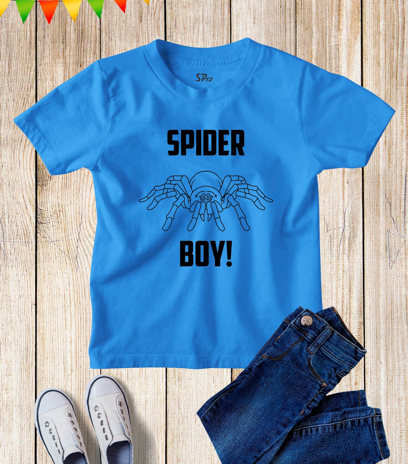 Spider boy Graphic Animal Kids t Shirt