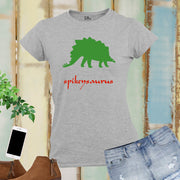 Spikeysaurus Graphic Women T Shirt