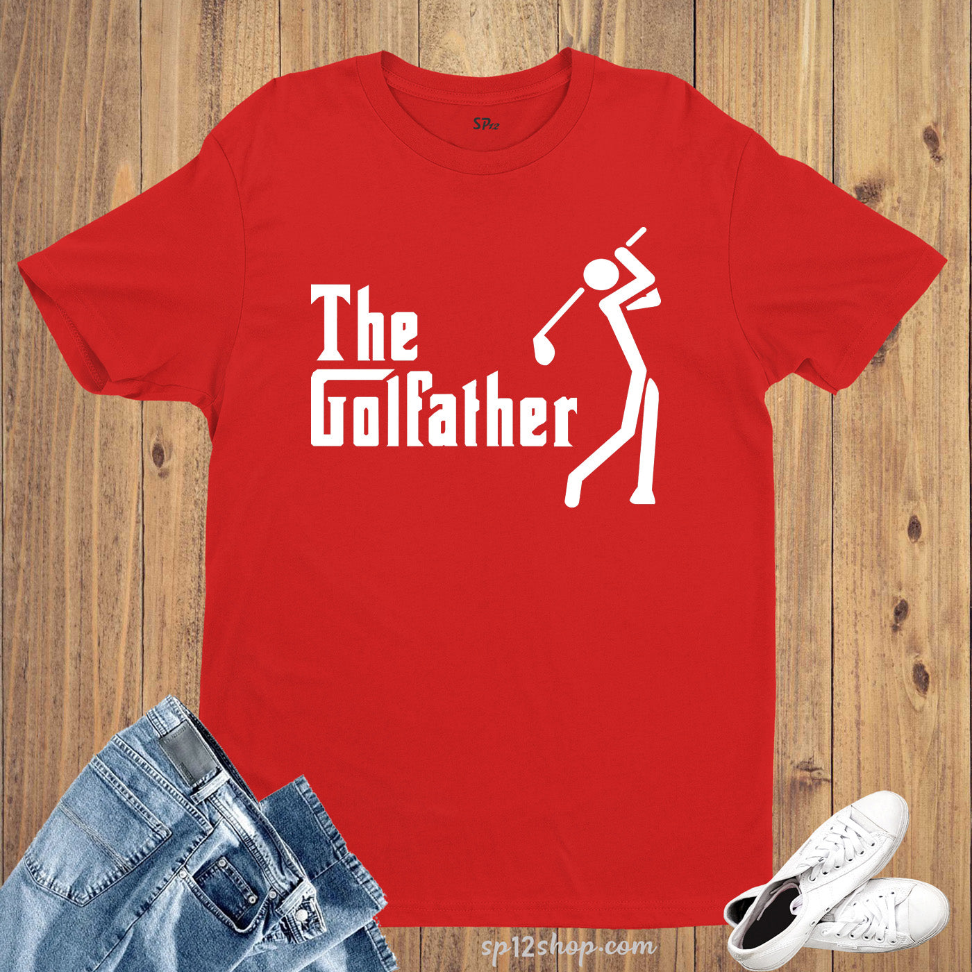 Sports Team Daddy T Shirt  The Golfather