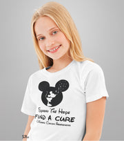Spread The Hope Find A Cure Children Awareness Kids T Shirt